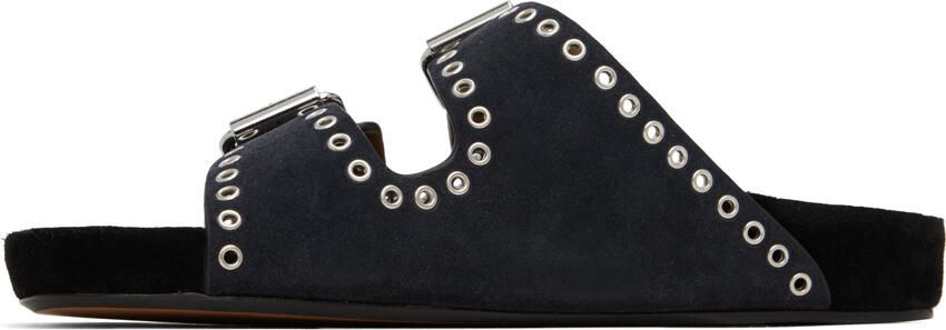 Isabel Marant Black Lennyo Sandals - Picture 4