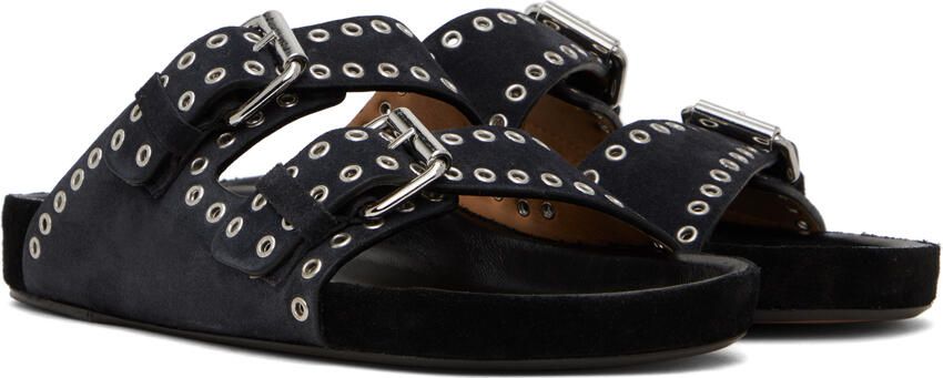 Isabel Marant Black Lennyo Sandals - Picture 2