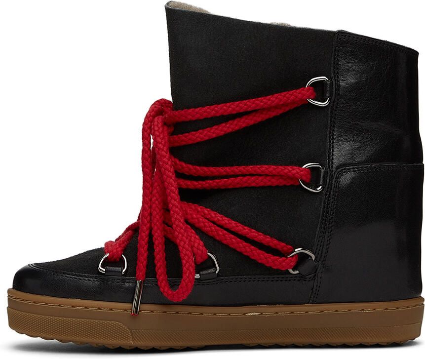 Isabel Marant Black Nowles Ankle Boots