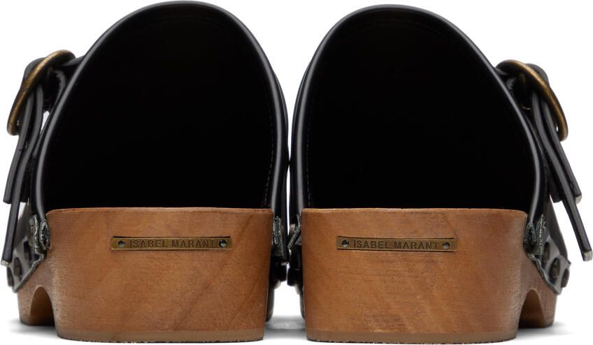 Isabel Marant Black Thalie Clogs