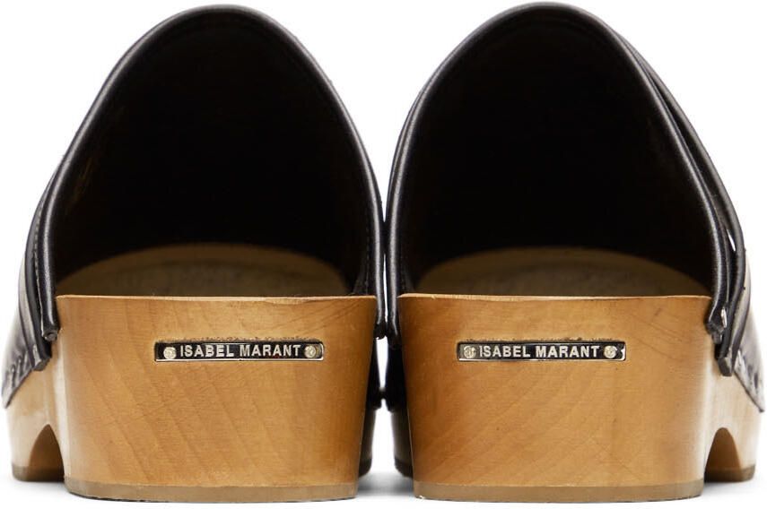Isabel Marant Black Thalie Clogs