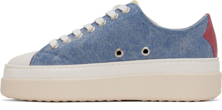 Isabel Marant Blue Austen Sneakers - Picture 3