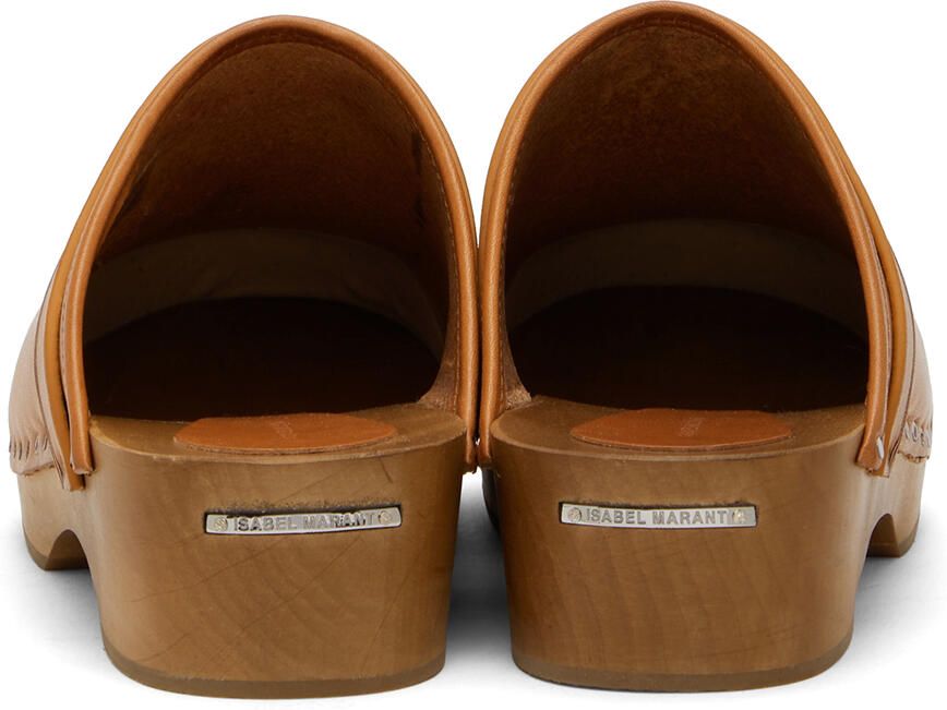 Isabel Marant Brown Thalie Clogs