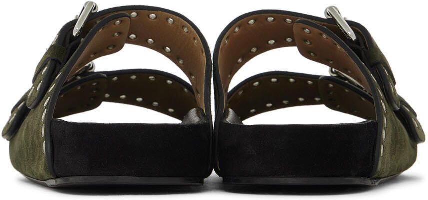 Isabel Marant Khaki Lennyo Sandals