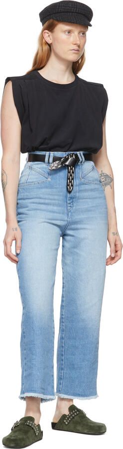 Isabel Marant Khaki Mirvin Slippers - Picture 4