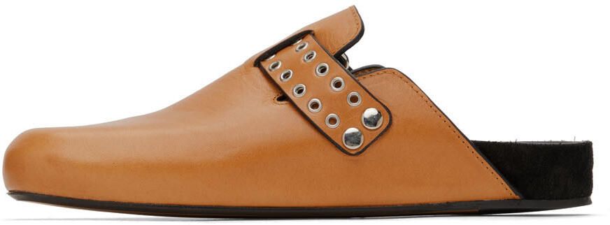 Isabel Marant Tan Leather Mirvin Loafers - Picture 4