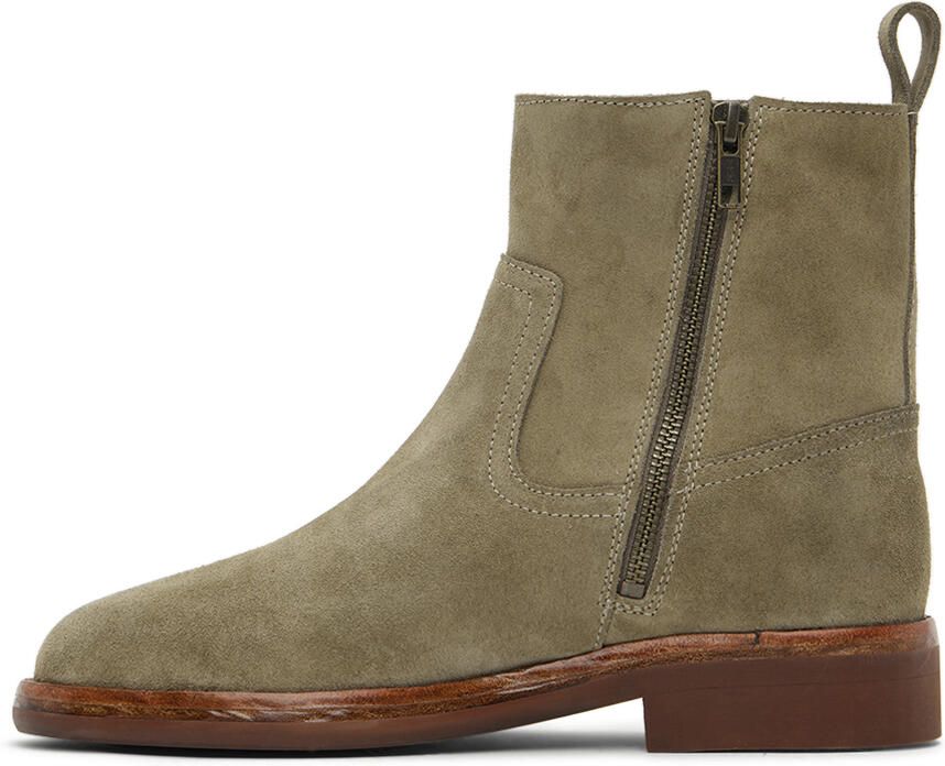 Isabel Marant Taupe Darcus Boots - Picture 3