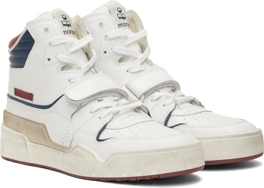 Isabel Marant White Alsee Sneakers - Picture 2