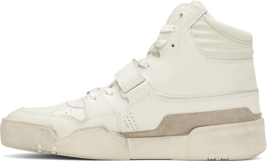 Isabel Marant White Alsee Sneakers - Picture 3