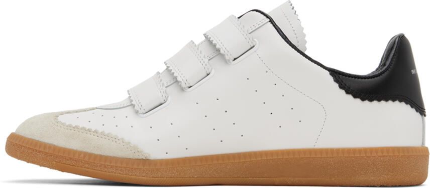 Isabel Marant White & Black Bethy Sneakers - Picture 3