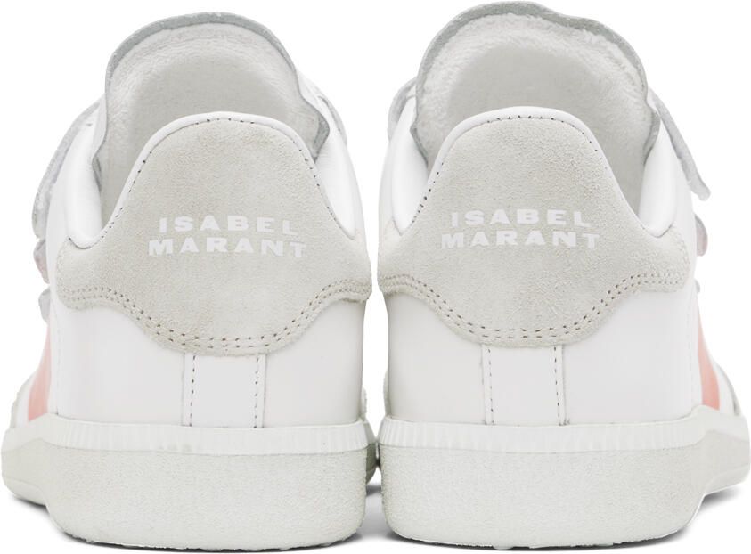 Isabel Marant White & Orange Sneakers