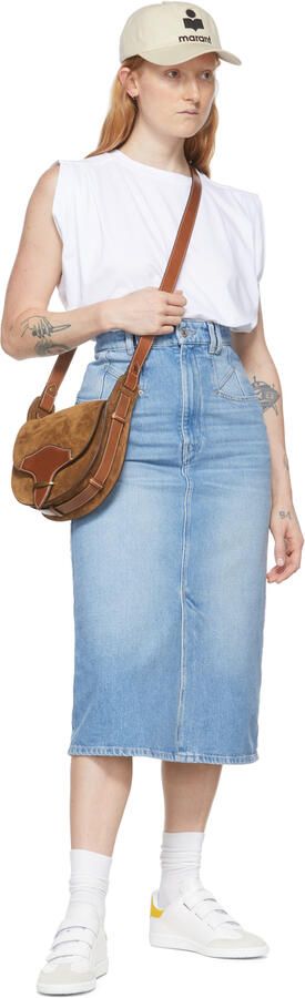 Isabel Marant White & Yellow Beth Sneakers - Picture 4