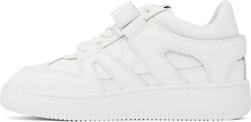 Isabel Marant White Baps Sneakers - Picture 3