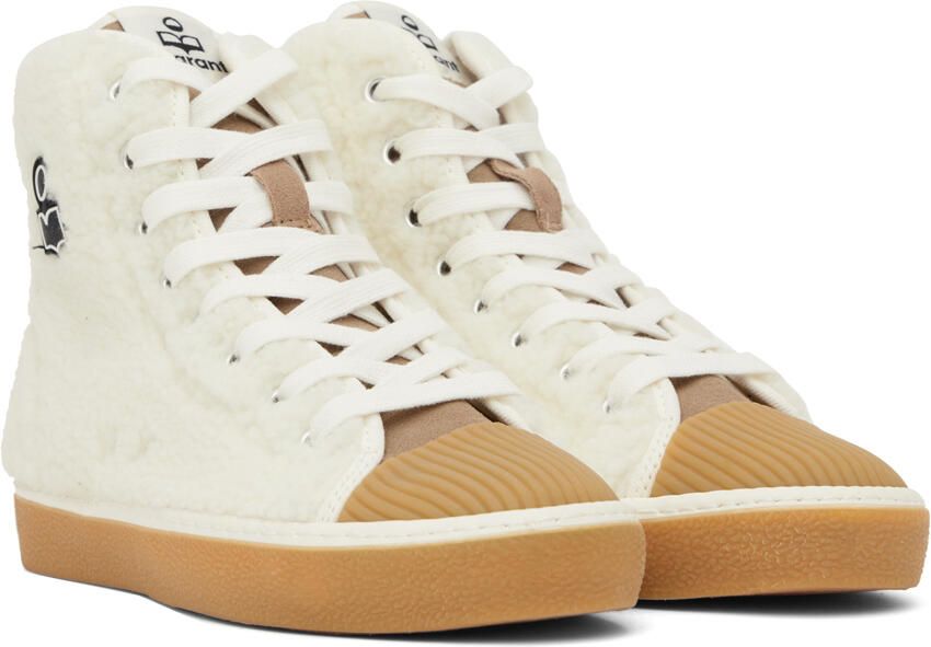 Isabel Marant White Benkeen Sneakers - Picture 2