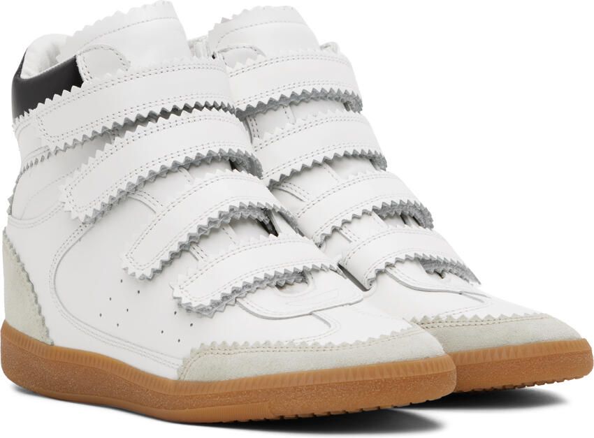 Isabel Marant White Bilsy Sneakers - Picture 2