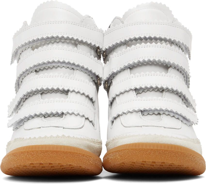 Isabel Marant White Bilsy Vintage Sneakers - Picture 2