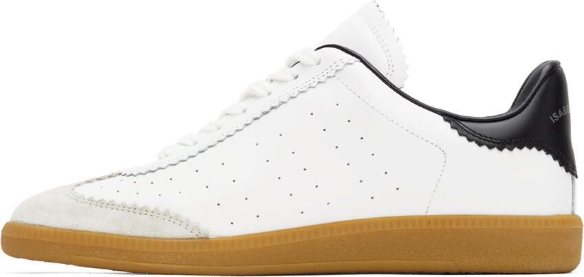 Isabel Marant White Bryce Sneakers - Picture 3