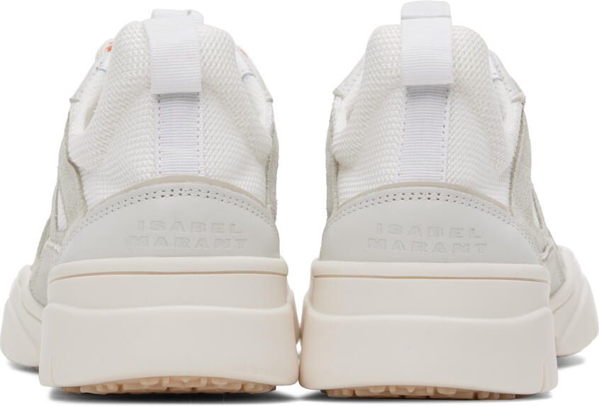 Isabel Marant White Kindsay Sneakers