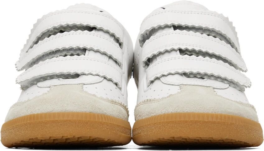 Isabel Marant White Leather Bethy Sneakers - Picture 3