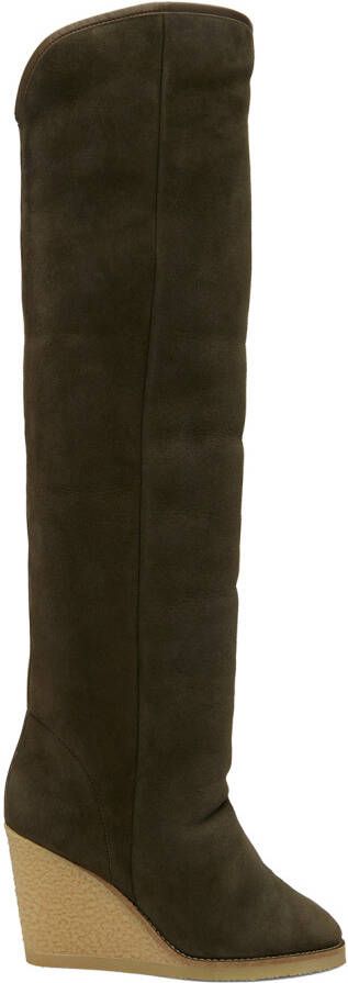 Isabel Marant Khaki Tilin Tall Boots - Picture 4