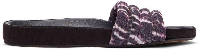 Isabel Marant Purple Helleah Sandals - Picture 5