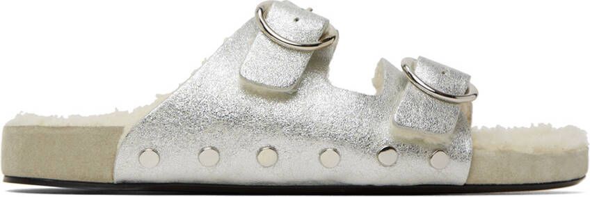 Isabel Marant Silver Lennyo Sandals