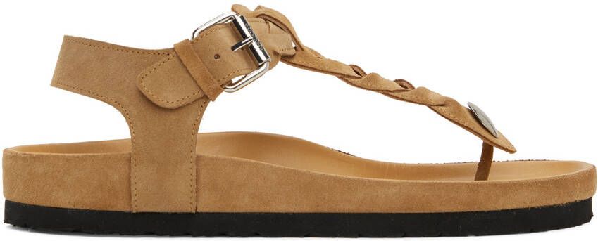 Isabel Marant Tan Brook Sandals - Picture 5