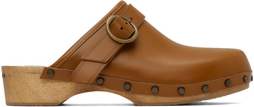 Isabel Marant Tan Thalie Clogs