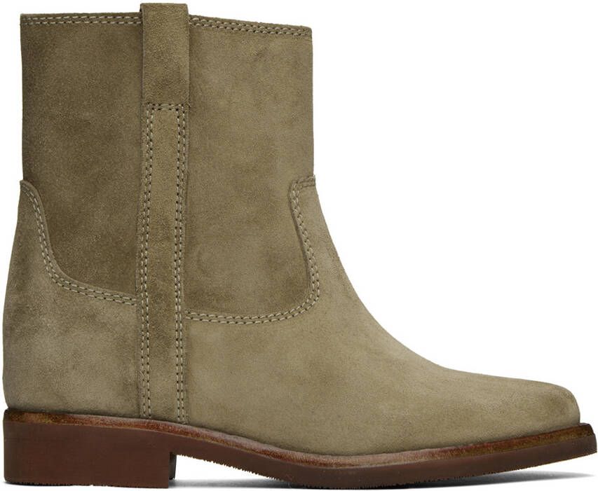Isabel Marant Taupe Susee Boots