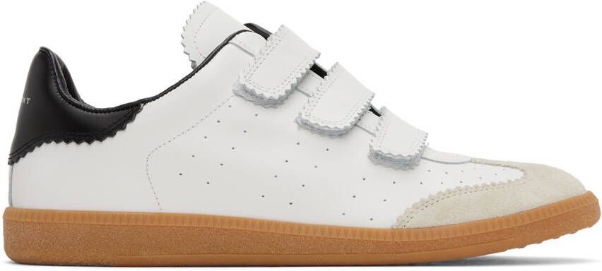 Isabel Marant White & Black Bethy Sneakers - Picture 4