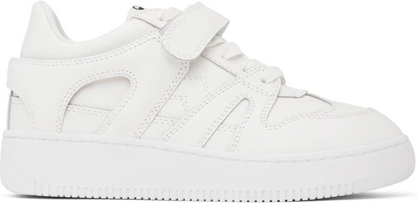 Isabel Marant White Baps Sneakers - Picture 4
