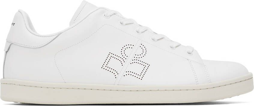 Isabel Marant White Barth Sneakers - Picture 5