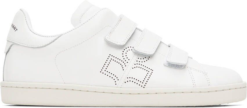 Isabel Marant White Barty Sneakers - Picture 5