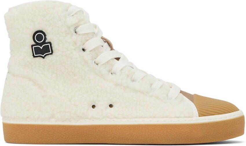 Isabel Marant White Benkeen Sneakers - Picture 4