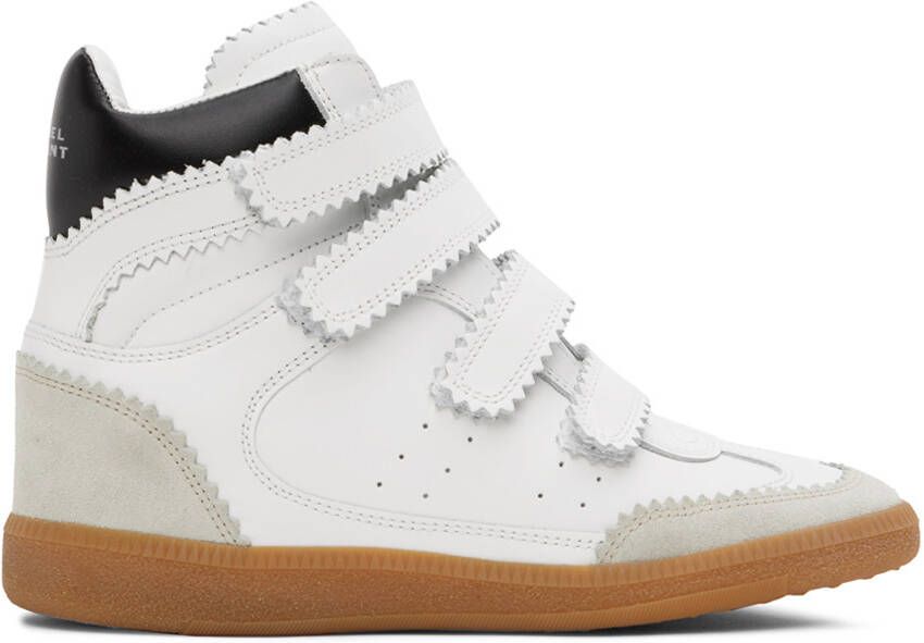 Isabel Marant White Bilsy Sneakers - Picture 4
