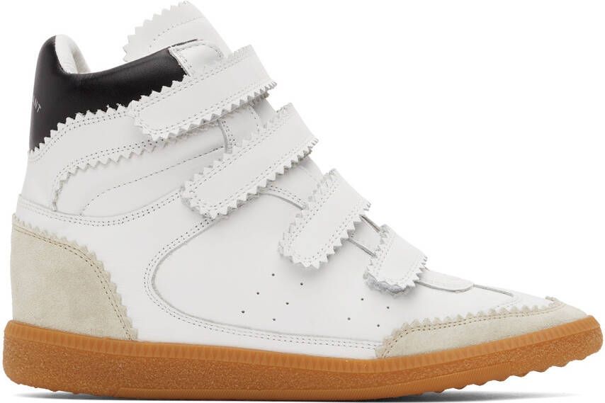 Isabel Marant White Bilsy Vintage Sneakers - Picture 5