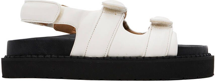 Isabel Marant White Madee Sandals - Picture 4