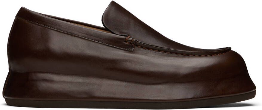 Jacquemus Brown Le Raphia 'Les Bricciola' Loafers - Picture 5