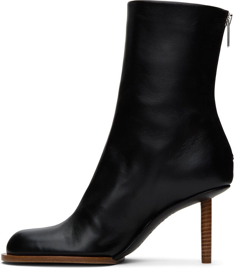 Jacquemus Black Le Chouchou 'Les Bottines Rond Carré' Boots