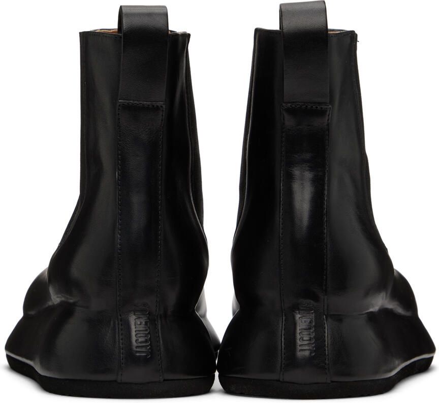 Jacquemus Black 'Les Bottes Bricciola' Chelsea Boots