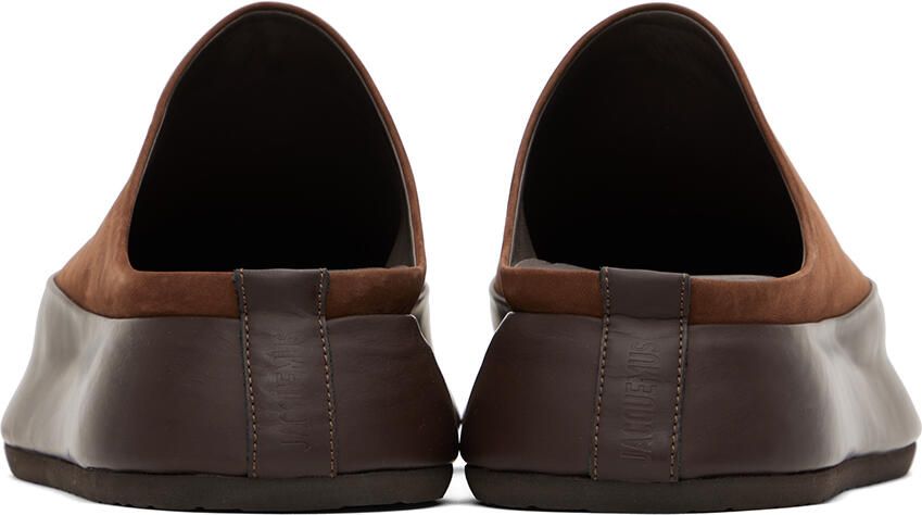 Jacquemus Brown Le Raphia 'Les Mules Goia' Mules
