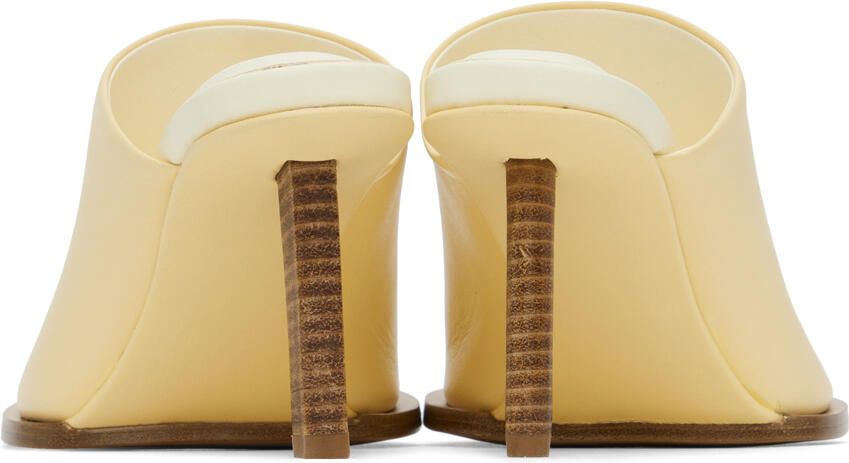 Jacquemus Off-White Le Raphia 'Les Mules Rond Carré' Mules - Picture 5