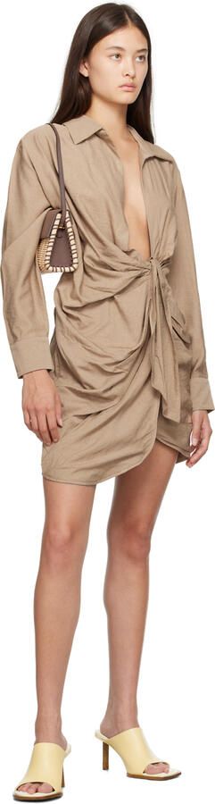 Jacquemus Off-White Le Raphia 'Les Mules Rond Carré' Mules - Picture 4