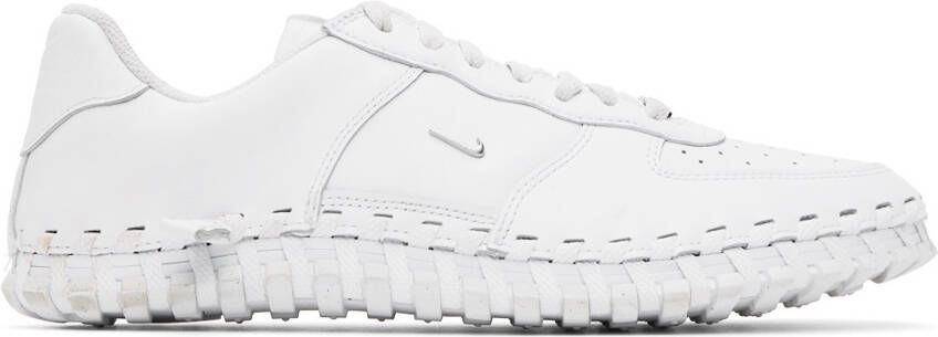 Jacquemus White Nike Edition J Force 1 Sneakers - Picture 6
