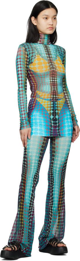 Jean Paul Gaultier Black Melissa Edition Becky Punk Love Sandals - Picture 4