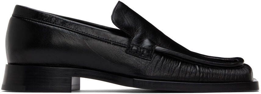 Jil Sander Black Corsaro Loafers - Picture 5