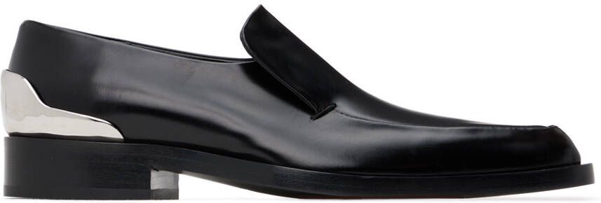 Jil Sander Black Pointed Toe Loafers - Picture 5