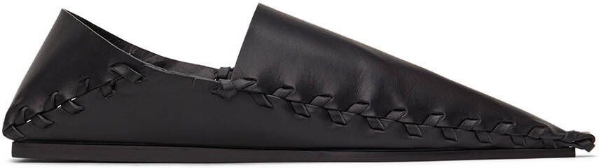 Jil Sander Black Tuscon Slippers - Picture 5