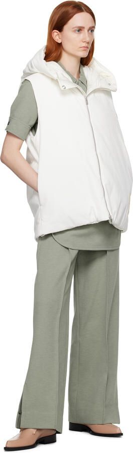 Jil Sander Beige Pointed Toe Loafers - Picture 4