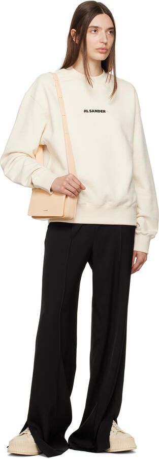 Jil Sander Beige Vulcanized Sneakers - Picture 4